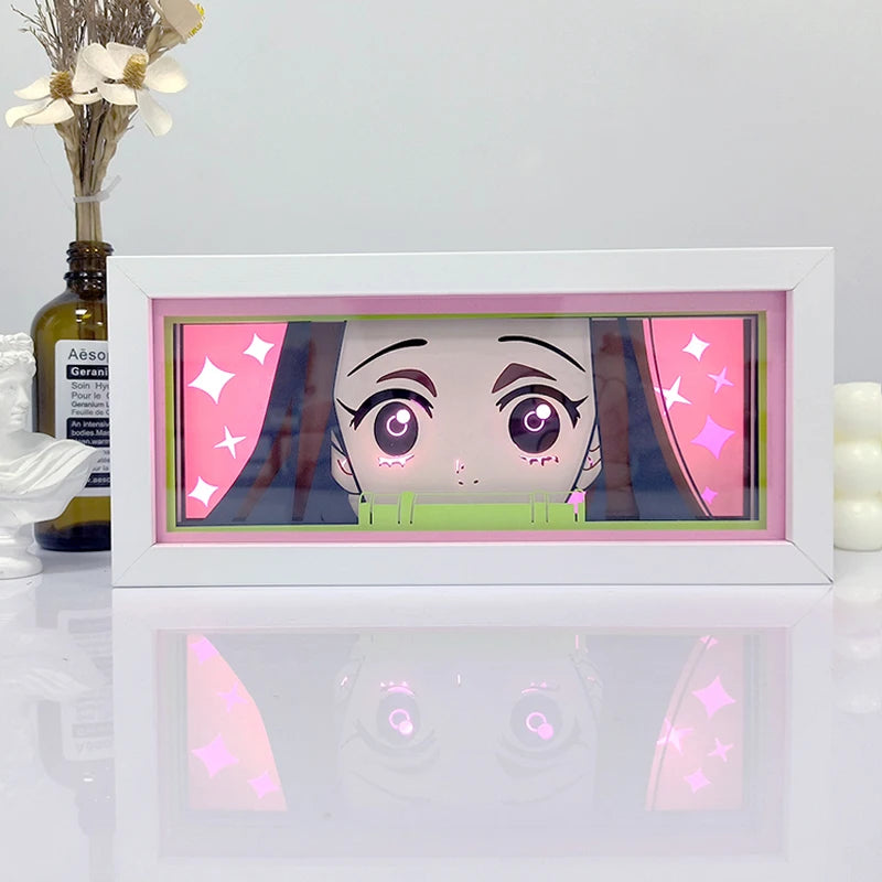 One Piece Zoro Shadow Box
