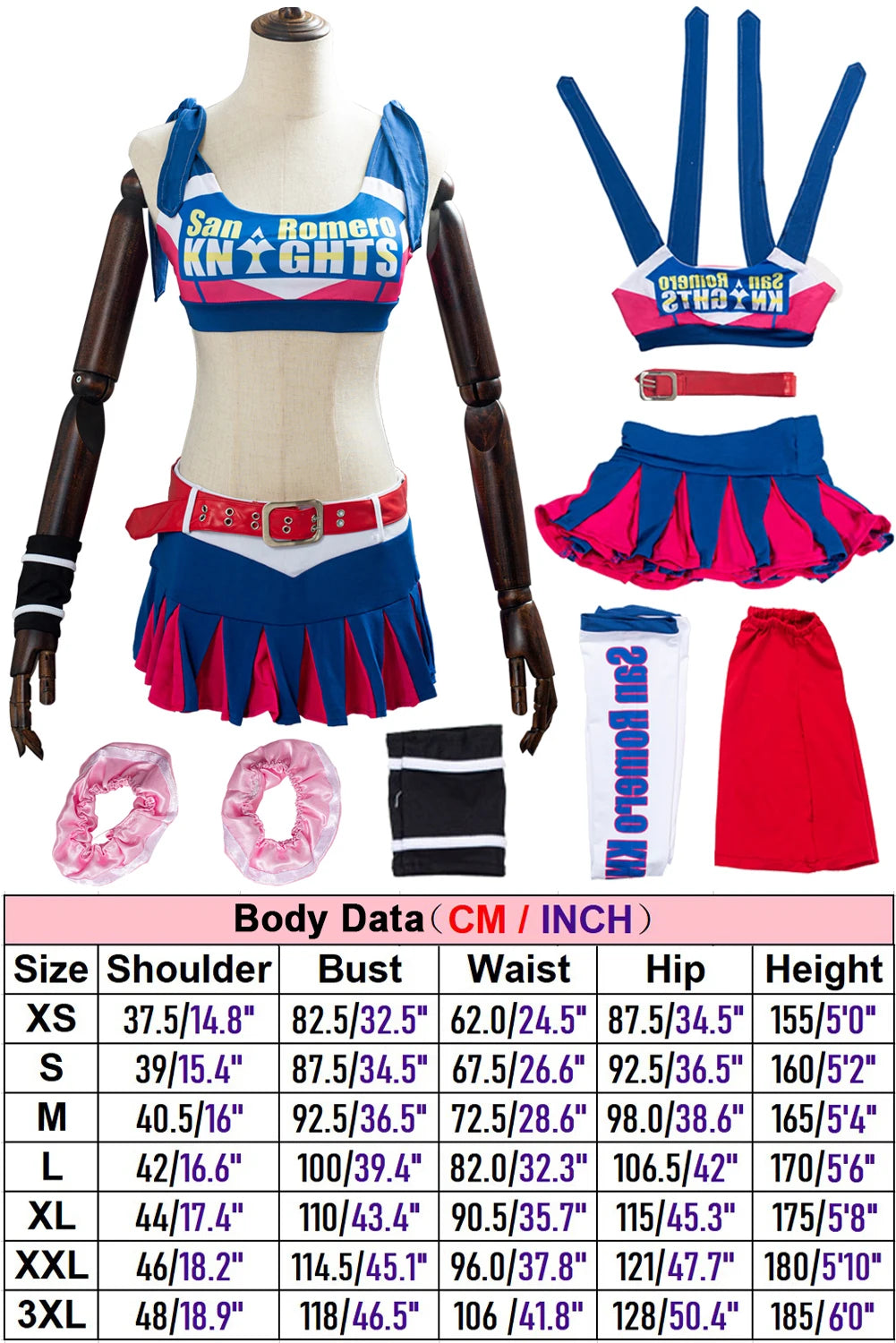 Lollipop Chainsaw Juliet Starling Cosplay Costume