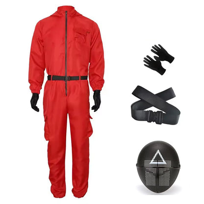 Red Calamari Jumpsuit