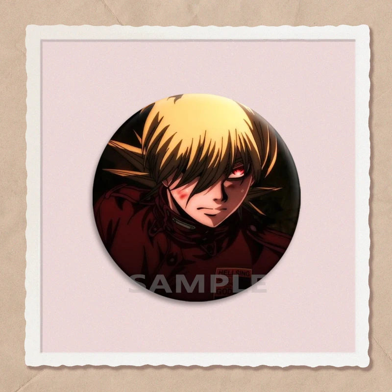 Hellsing Ultimate Button Pins