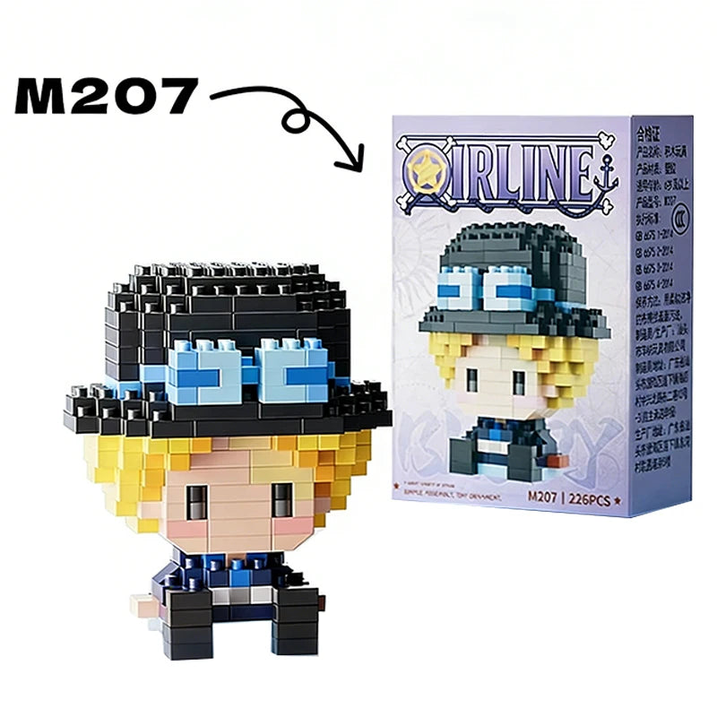 One Piece Luffy Micro Blocks