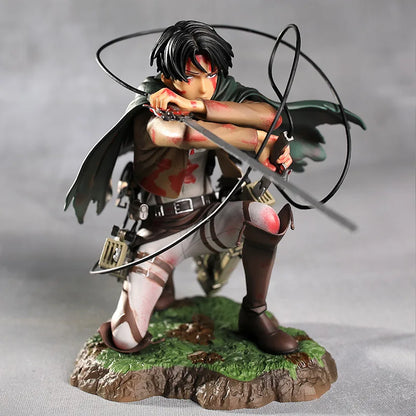 Anime Attack on Titan Figure Rival Ackerman Action Figure Ver. Levi PVC Action Figure Rivaille Collection Model Toys Gift