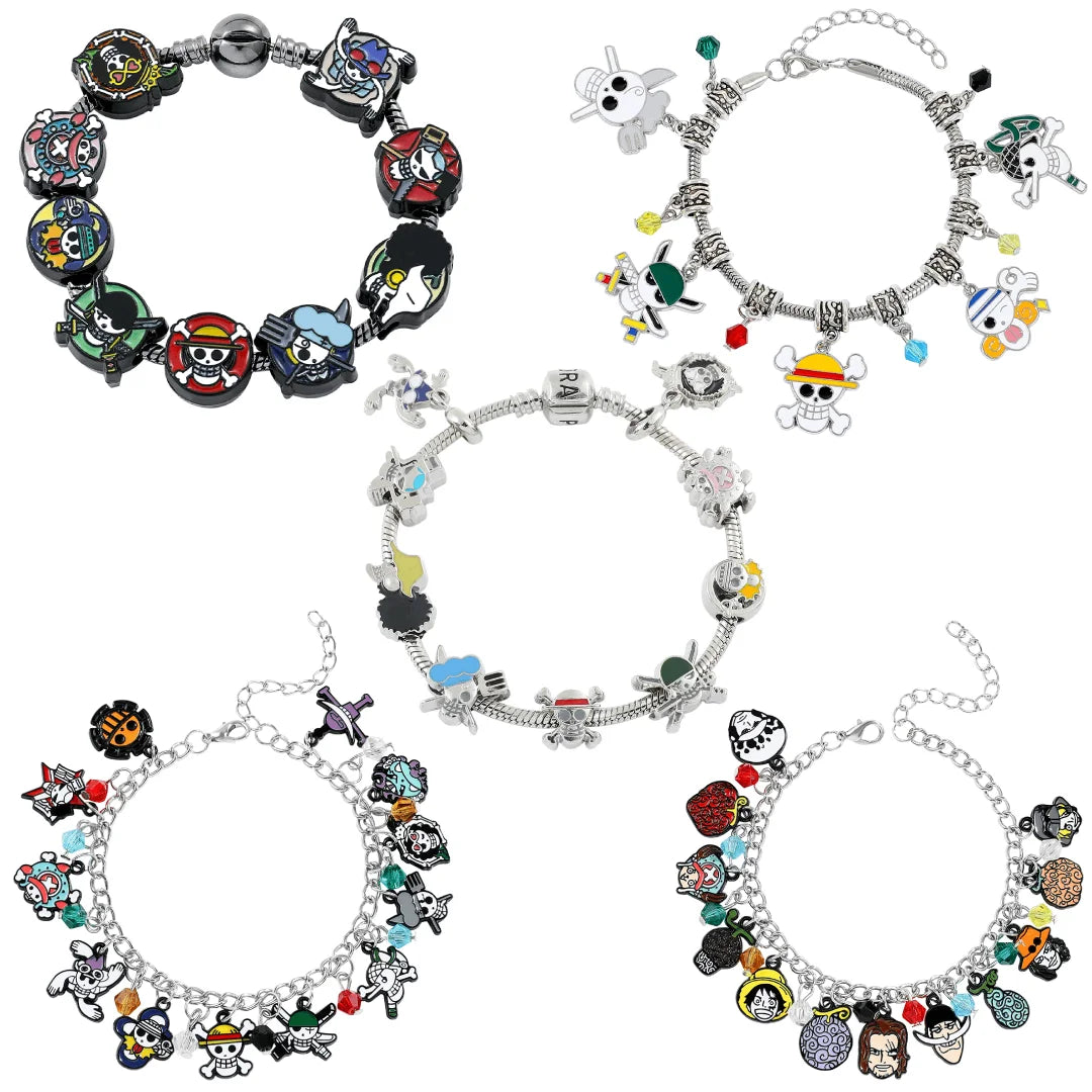 One Piece Luffy Charm Bracelet