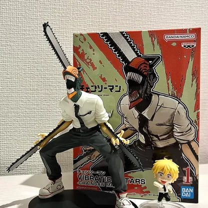 19cm Chainsaw Man Denji Anime Figure Denji/Power Action Figure 1560 Chainsaw Man Denji Figurine Adult Collectible Model Doll Toy