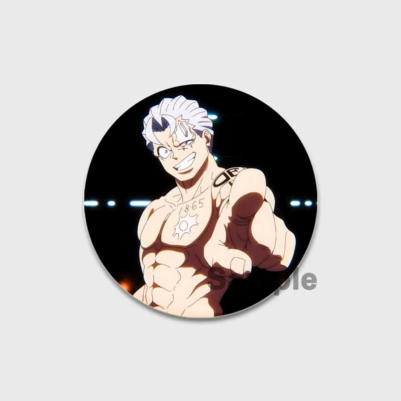 Undead Unluck Character Pin