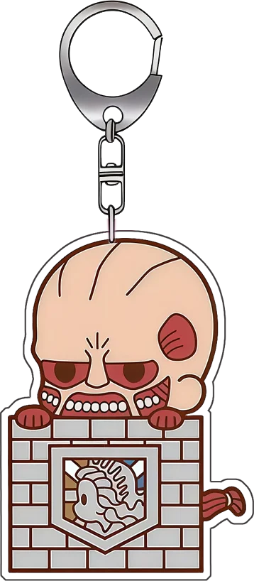 6Cm Acrylic Keychain for Attack on Titan Armin Arlert nime Cartoons Backpack Decoration Pendant Cute Anime Merchandise Fan Gift