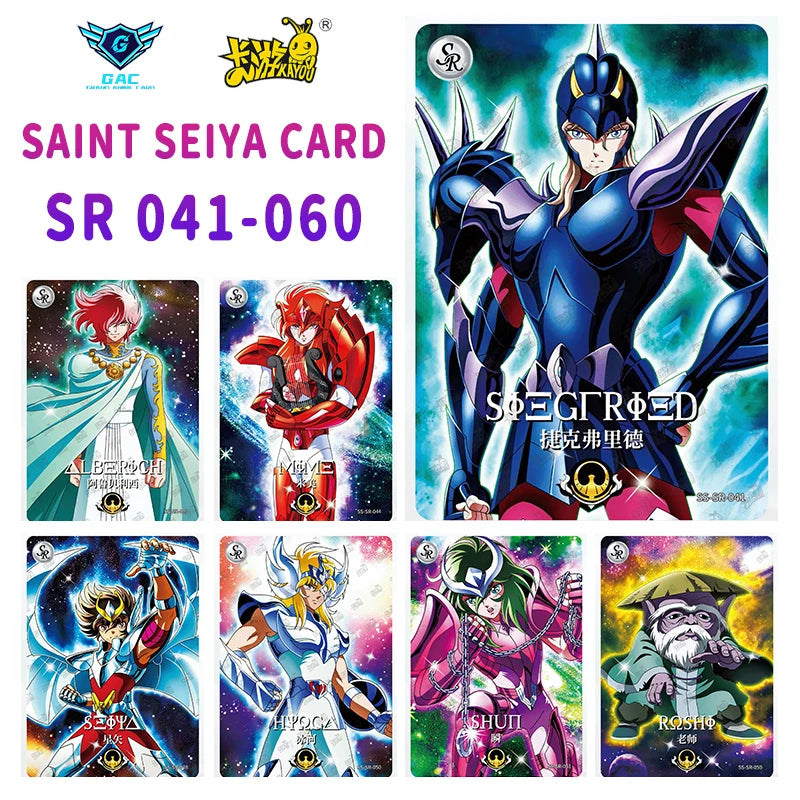 Kayou Saint Seiya Card Full Series Rare BP MR QR UR PR AR SSR SR R UTR Card Anime Collection Card Game Children's Toy Gift