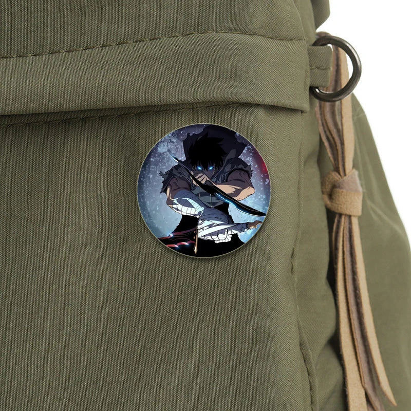 Solo Leveling Cheng Xiaoyu Button Pin