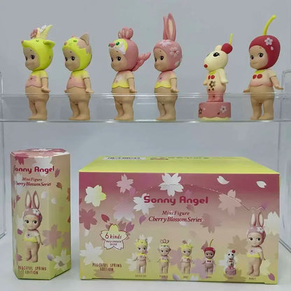 Mini Sonny Blind Box Cherry Blossom Spring Series Mini Anime Figures Ornaments Christmas Birthday Gift