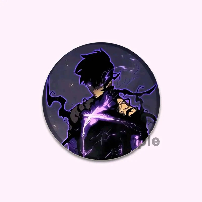 Solo Leveling Cheng Xiaoyu Button Pin