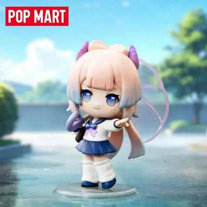 POP MART Genshin Impact Academy Light & Shadow Poetry Series Mystery Box Blind Bag Figurines Ornament Toys for Collectors