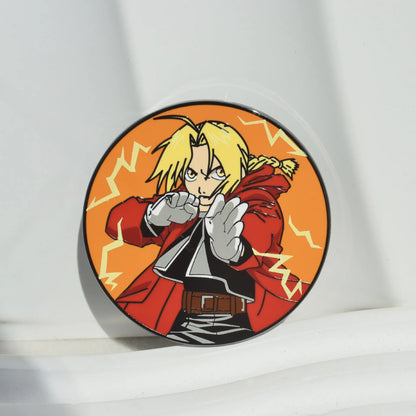 Fullmetal Alchemist Edward Elric Enamel Pin – Metal Badge