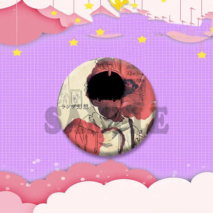 Mob Psycho 100 Character Lapel Pin