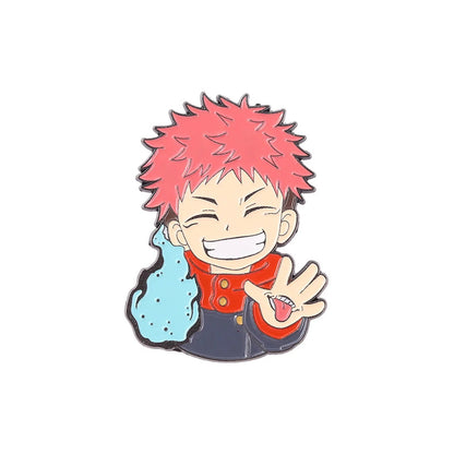 Anime Enamel Character Brooch