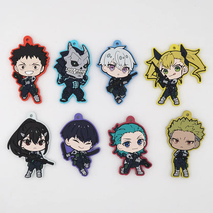 Kaiju No. 8 Character Rubber Keychain