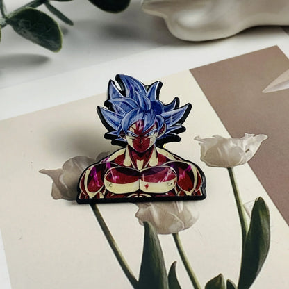 Anime Dragon Ball Funny Metal brooch badge accessory Cartoon Character Creative Pin Clothes Decorative Jewelry Gifts Friends toy