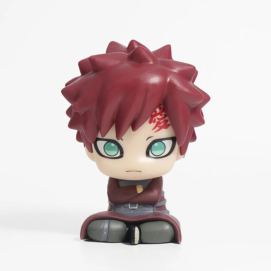 12Pcs Naruto Shippuden Anime Q Version Sitting Figure Uchiha Itachi / Uchiha Sasuke / Kakashi PVC Figurine Collectible Toys Doll
