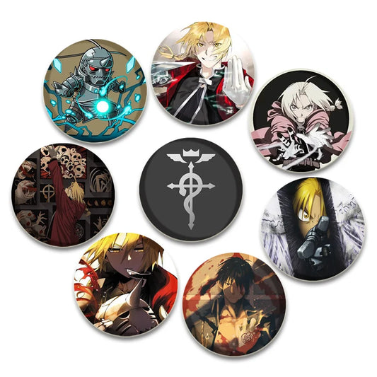 Fullmetal Alchemist Brooch Pin – 58Mm