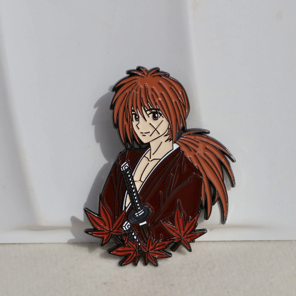 Rurouni Kenshin Himura Kenshin Metal Badge