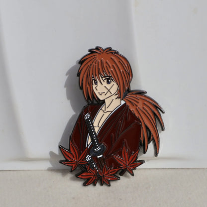Rurouni Kenshin Himura Kenshin Metal Badge