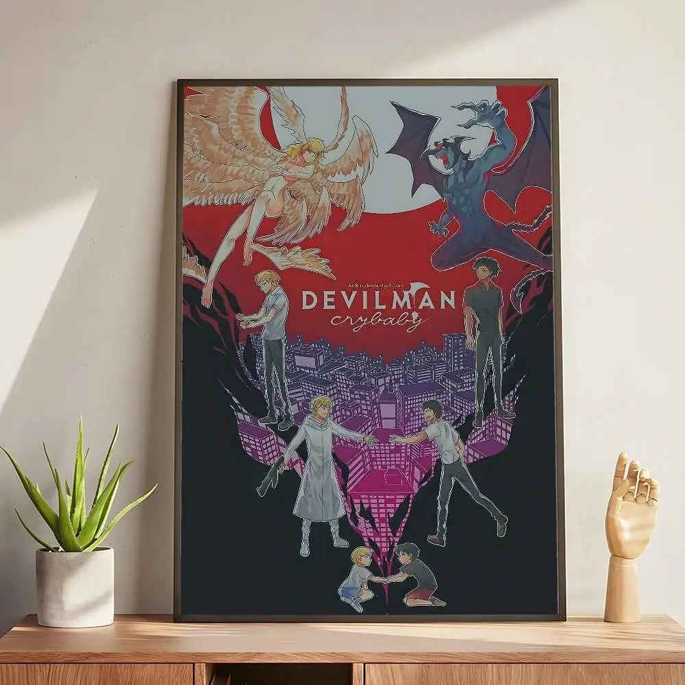 Devilman Crybaby Poster Wall Decal