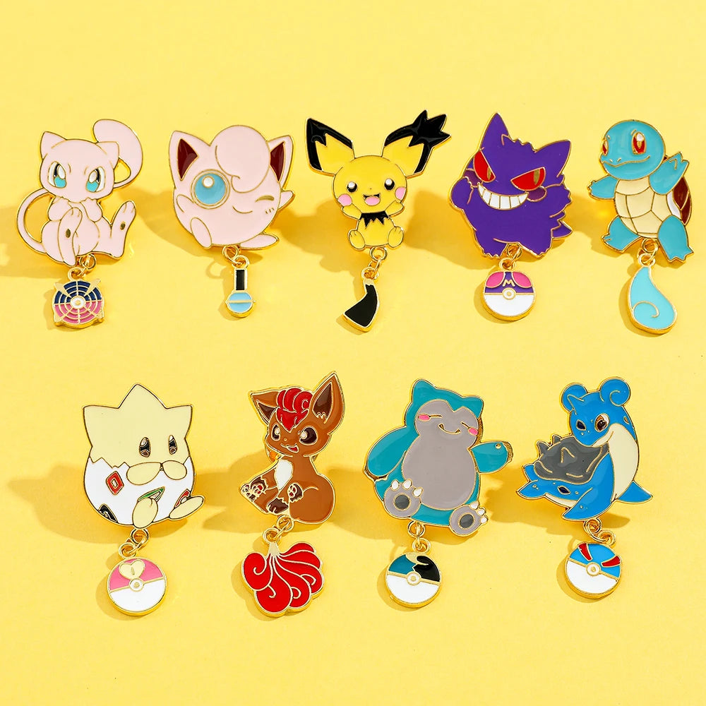 Pokemon Pikachu Enamel Pins