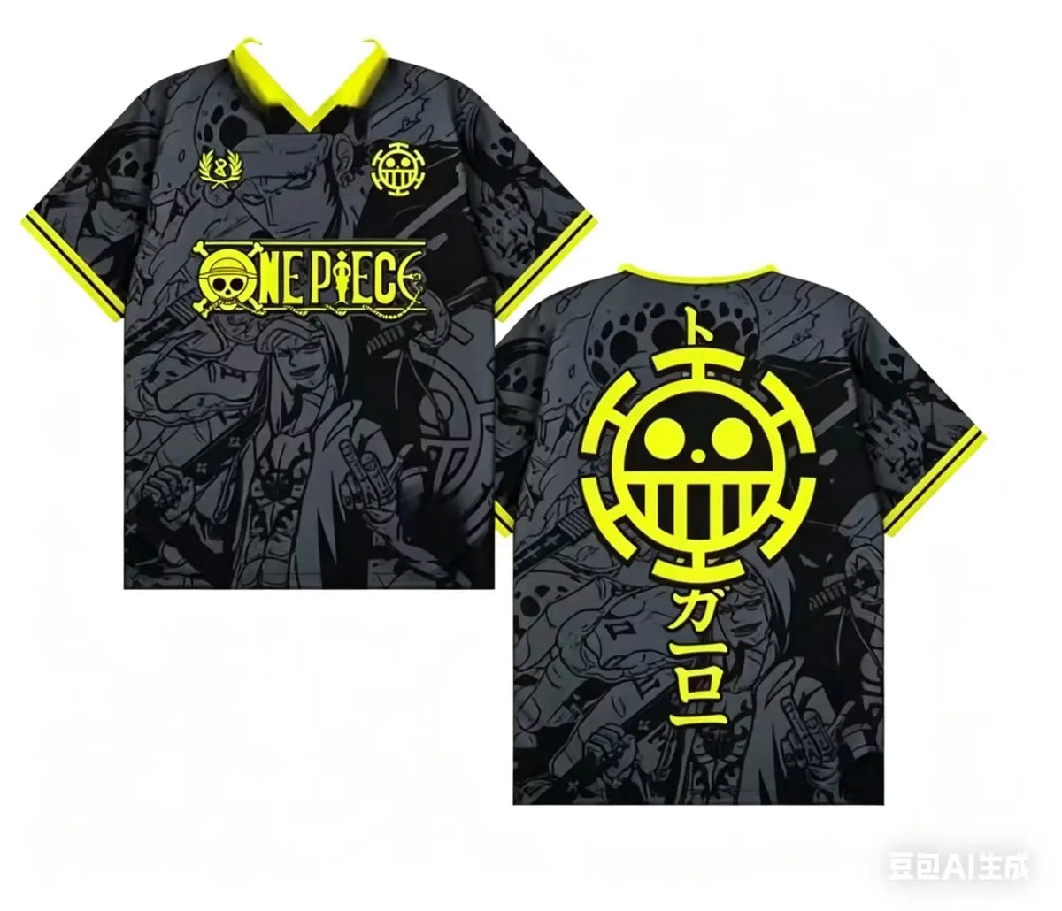 One Piece Luffy Baseball Jersey