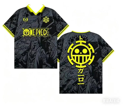 One Piece Luffy Baseball Jersey