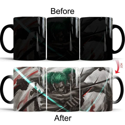 One Piece Luffy Color-Changing Mug
