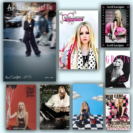 Avril Lavigne Waterproof Poster