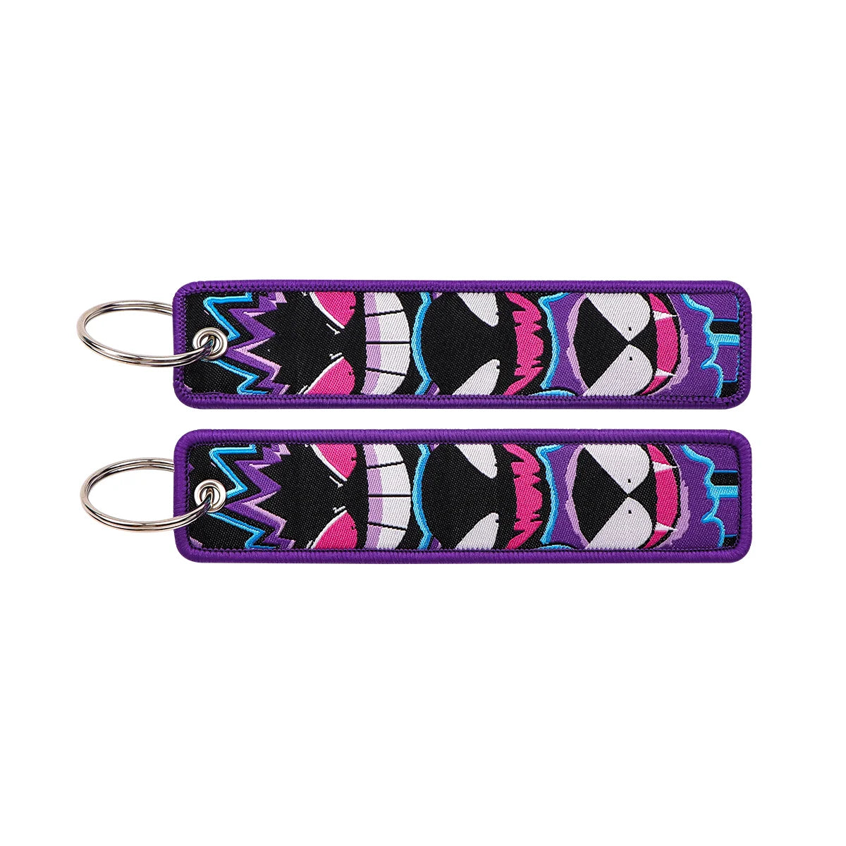 Anime Game Embroidery Keychain