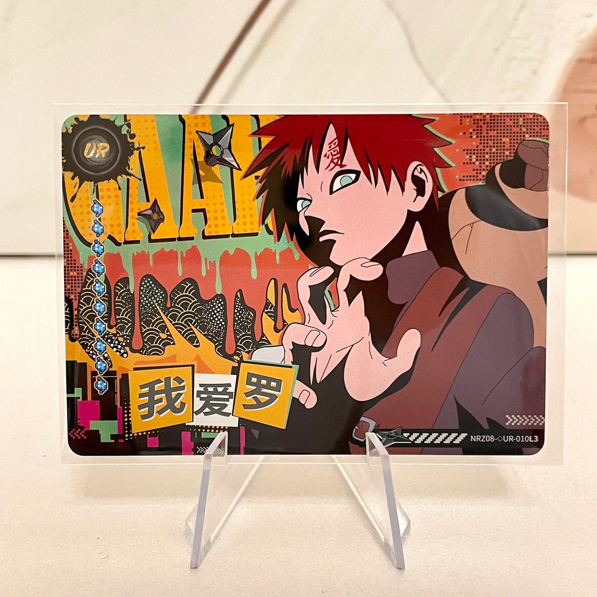 Kayou Naruto New T4W8 T2W9 Anime Rare Card UR  No.01-10 Complete Set Single Card Uzumaki Anime Collection Card Kids Toy Gift