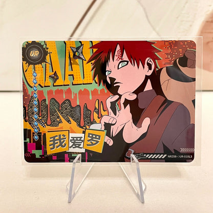 Kayou Naruto New T4W8 T2W9 Anime Rare Card UR  No.01-10 Complete Set Single Card Uzumaki Anime Collection Card Kids Toy Gift