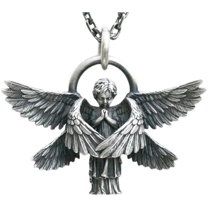 Anime Mecha Girl Pendant Necklace