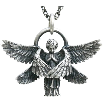 Anime Mecha Girl Pendant Necklace