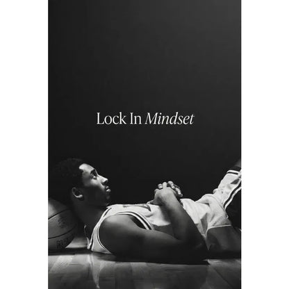 Athlete Mindset Jordan Kobe Canvas Poster