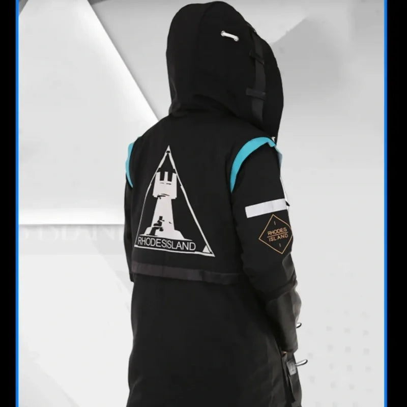 Game Arknights Doctor Cosplay Costume Rhodes Island Outfits Jacket