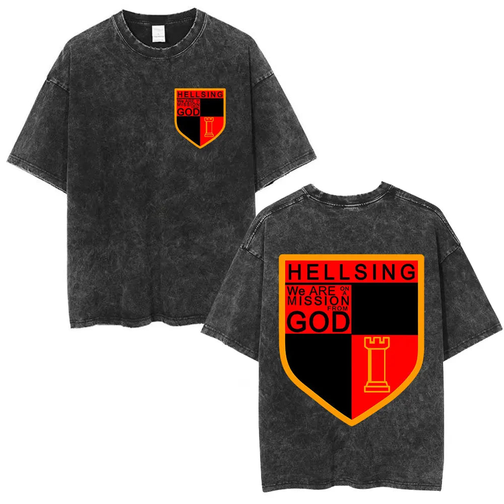 Hellsing Ultimate Alucard Washed T-Shirt