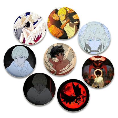 Devilman Crybaby Amon Brooch Pins