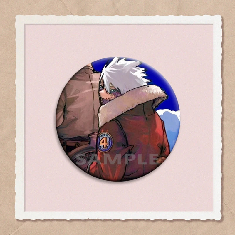 My Hero Academia Dabi Button Pin