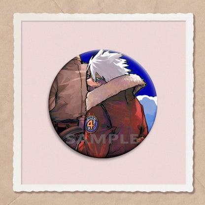 My Hero Academia Dabi Button Pin