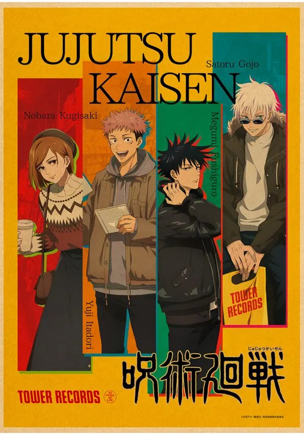Jujutsu Kaisen Gojo Satoru Poster