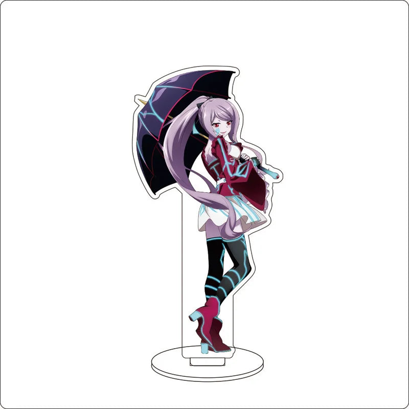 Anime Overlord Acrylic Stand Ornaments Ainz Ooal Gown Shalltear Bloodfallen albedo Cocytus Figure Stand Halloween Gifts