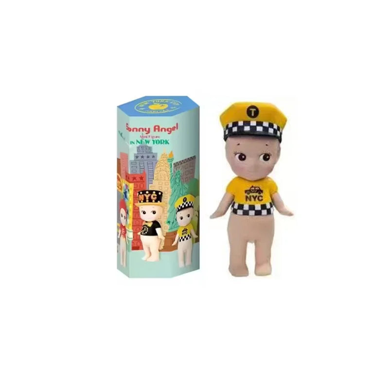 Cute Angel Hippers Blind Box Mystery Box New York Series Mini Anime Figurines Dolls  Christmas and Birthday Gifts