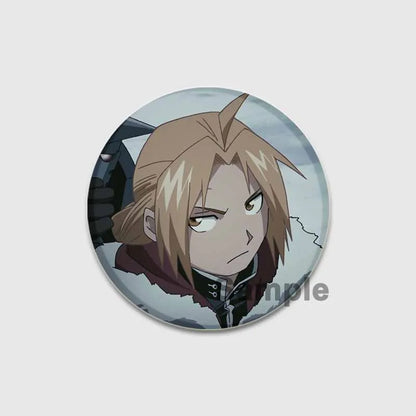 Fullmetal Alchemist Enamel Brooches