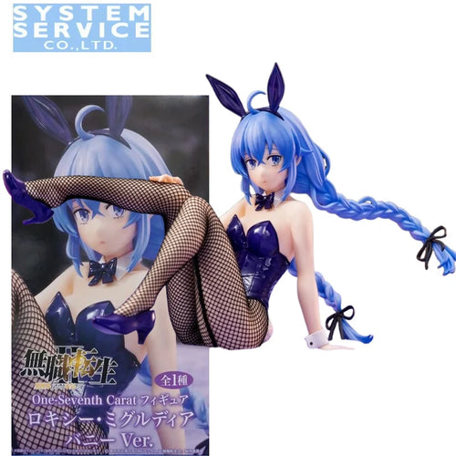 System Service One-Seventh Carat Mushoku Tensei: Jobless Reincarnation Season 2 Roxy Migurdia Bunny Girl 14CM PVC Anime Toy