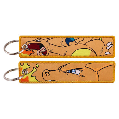 Pokemon Pokeball Embroidered Keychain