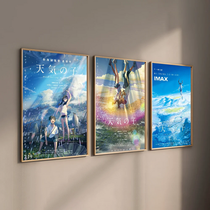 Weathering With You Poster Stickers