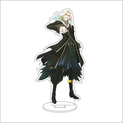 16CM Anime Fate/stay night Altria Pendragon Rin Tohsaka Illyasviel von Einzbern Cos Acrylic Figure Stand Ornaments Gifts