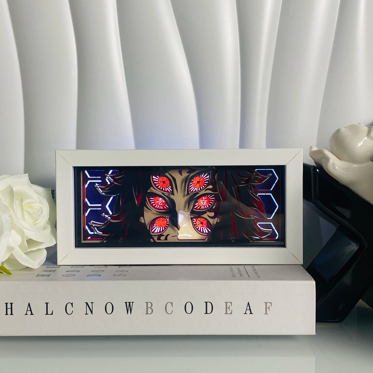 Anime Eyes Shadow Box Lamp